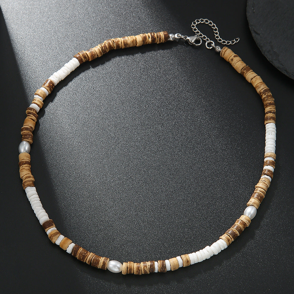 Bohemian Pearl Necklace