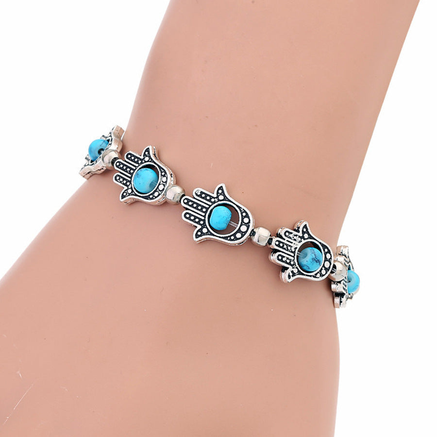 Bohemian Turquoise Bracelet