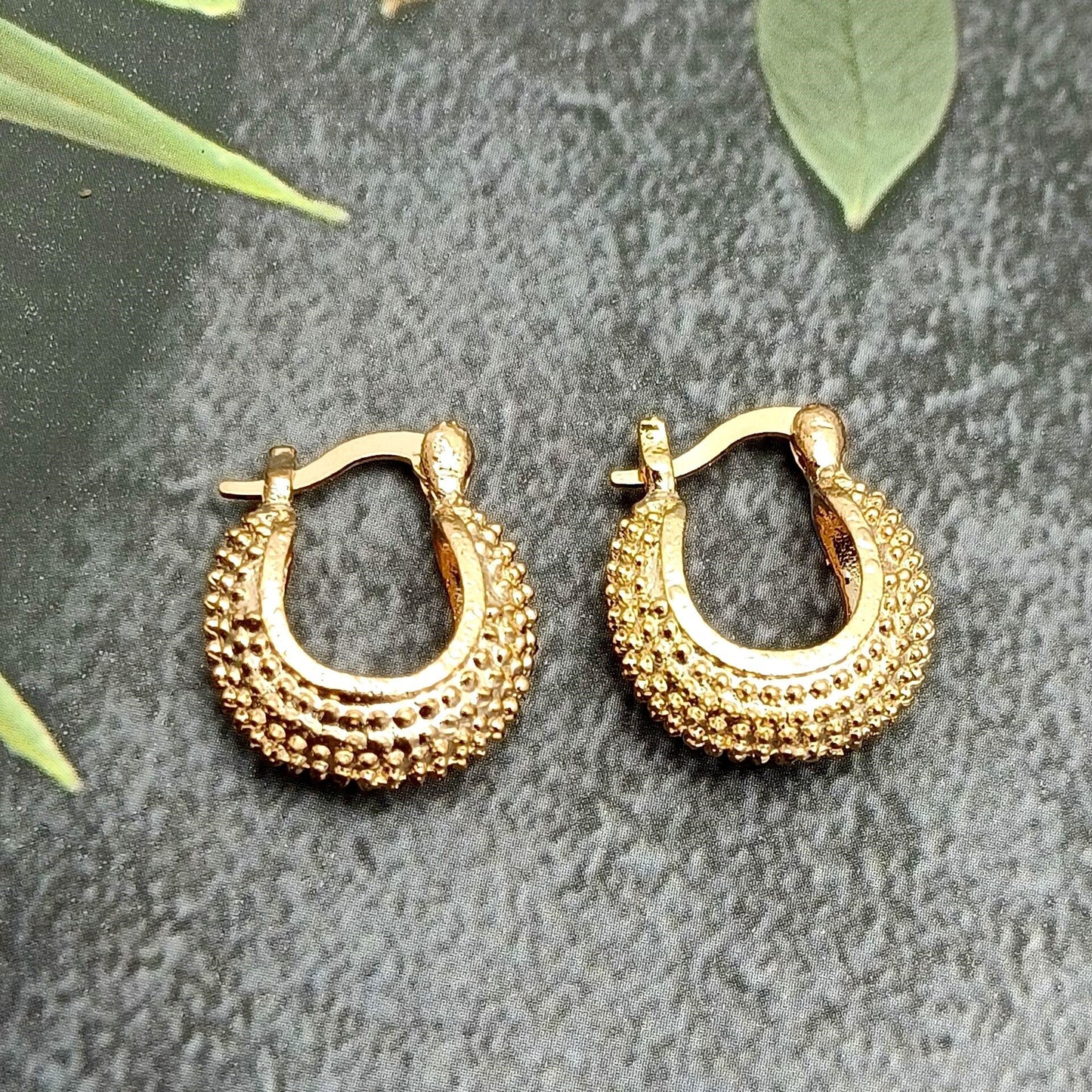 Classic Gold Hoop Earrings