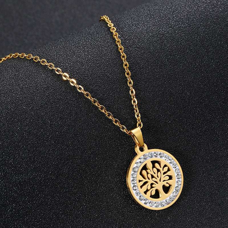 Classic Gold Tree Necklace