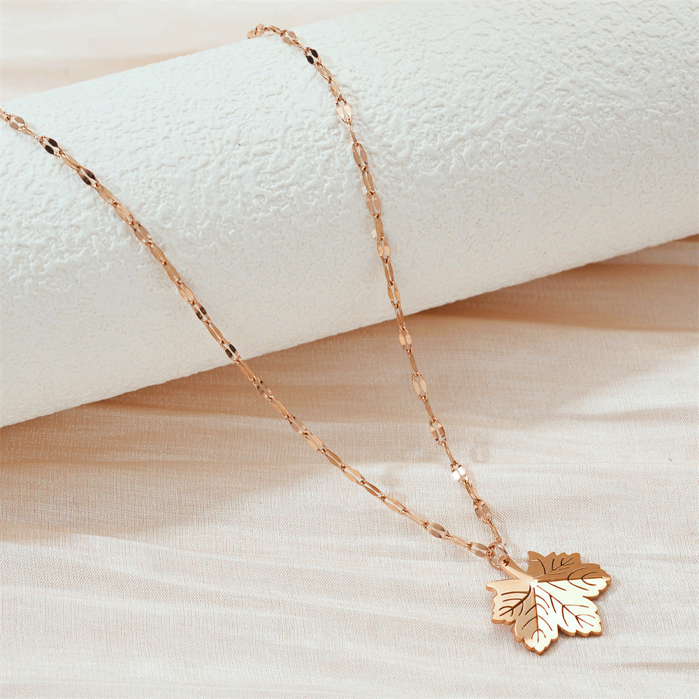 Delicate Leaf Necklace