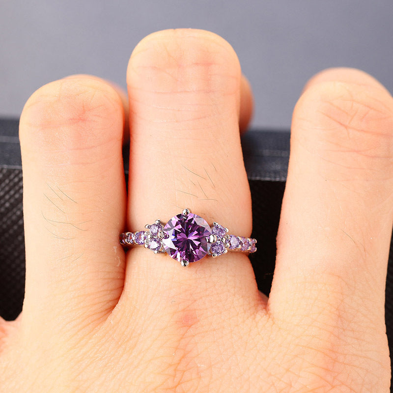 Elegant Amethyst Ring