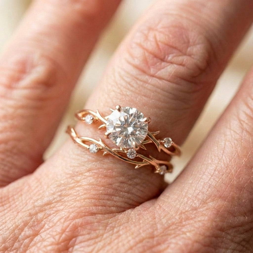 Branch Diamond Ring