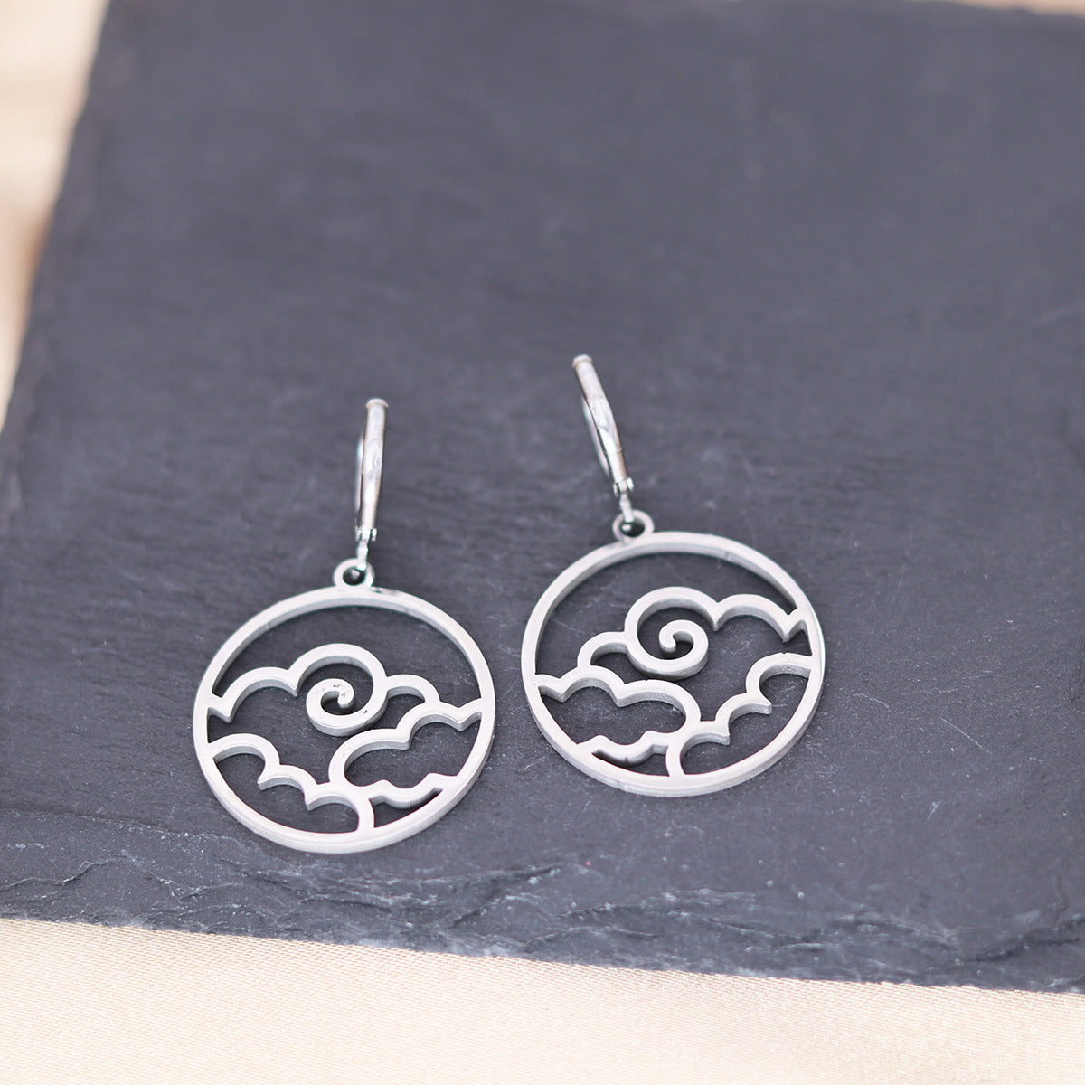Elegant Cloud Earrings