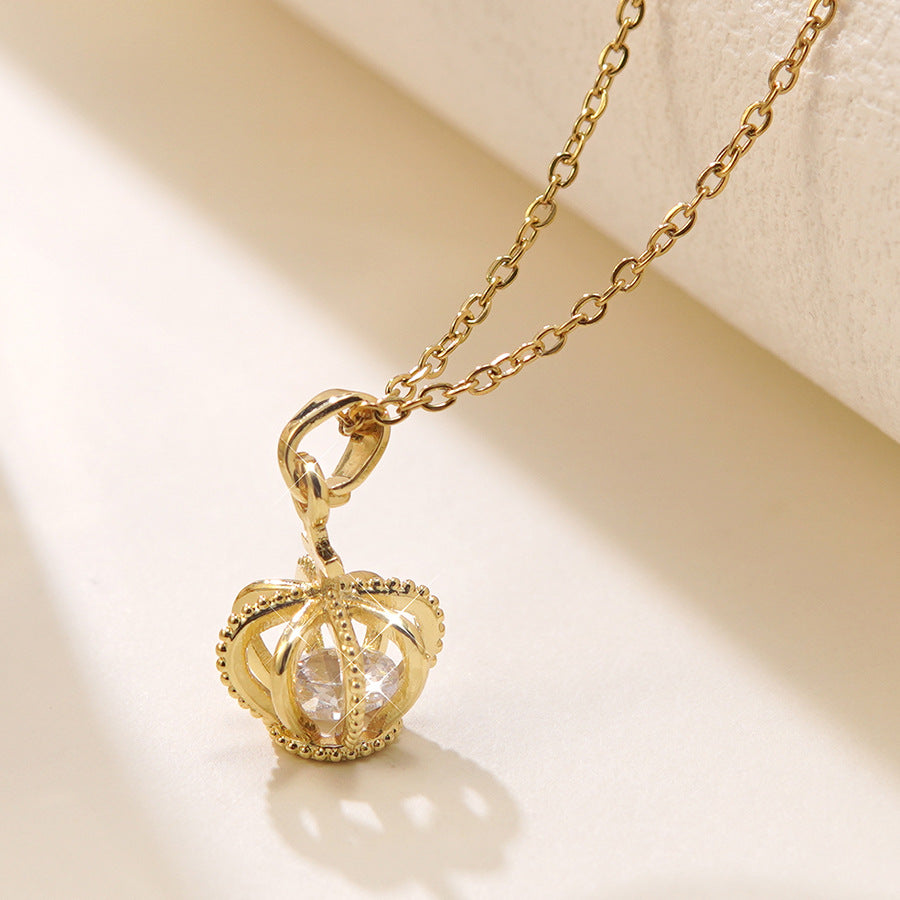 Elegant Crown Necklace