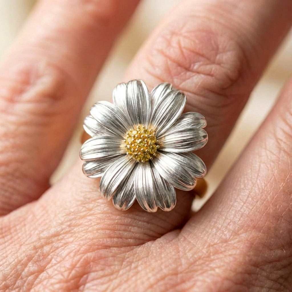 Daisy Flower Ring