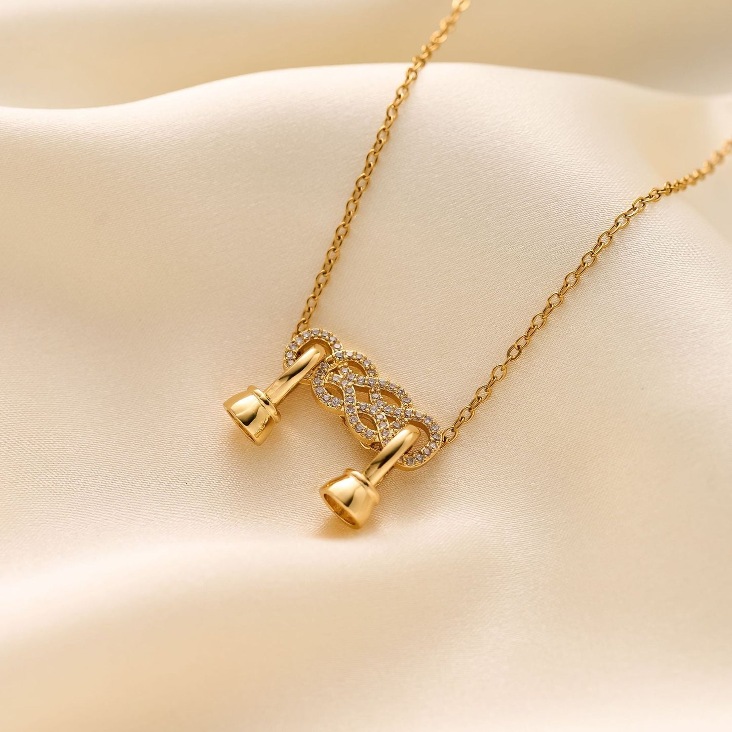 Elegant Gold Bell Necklace