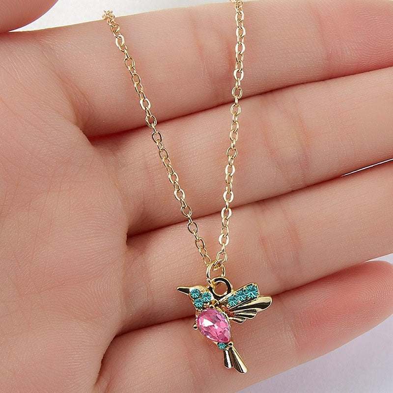 Elegant Hummingbird Necklace