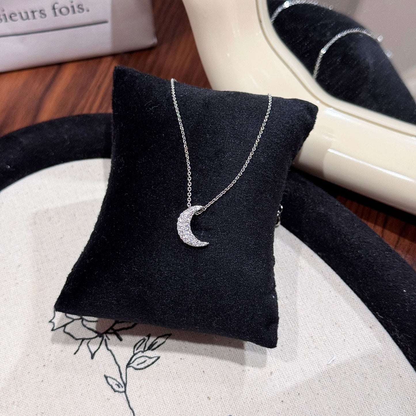 Elegant Moon Necklace