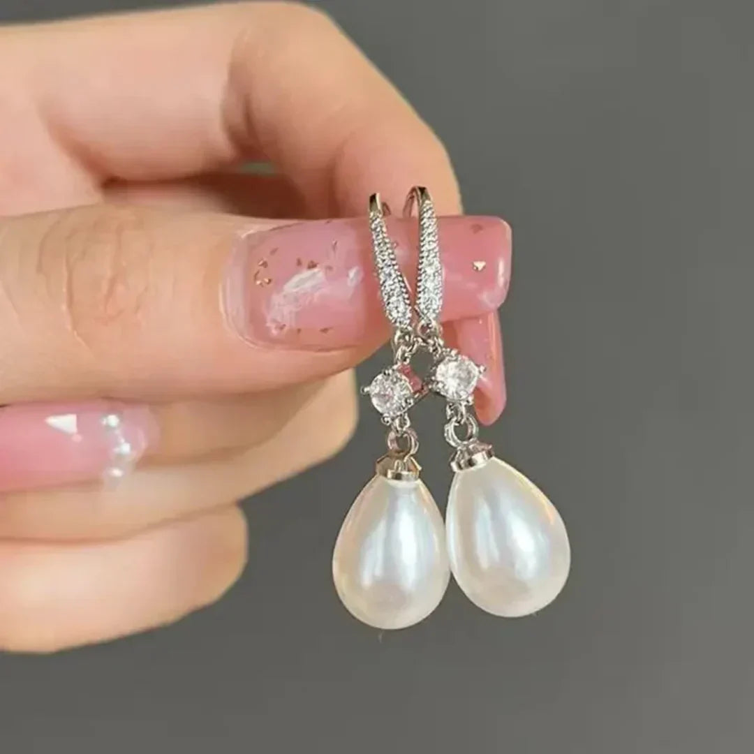 Elegant Pearl Earrings