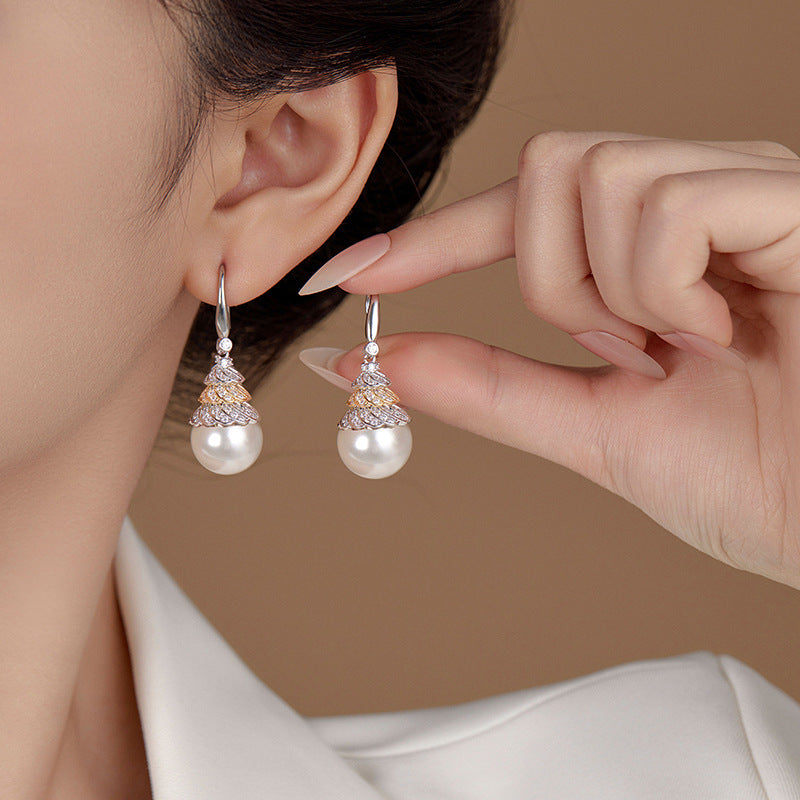 Elegant Pearl Earrings