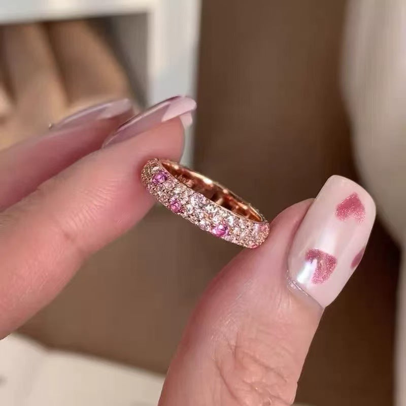 Elegant Pink Sapphire Ring