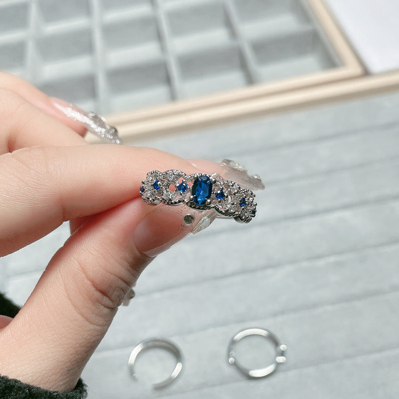 Elegant Sapphire Ring