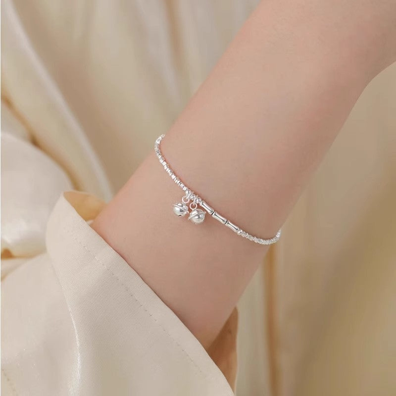 Elegant Silver Charm Bracelet