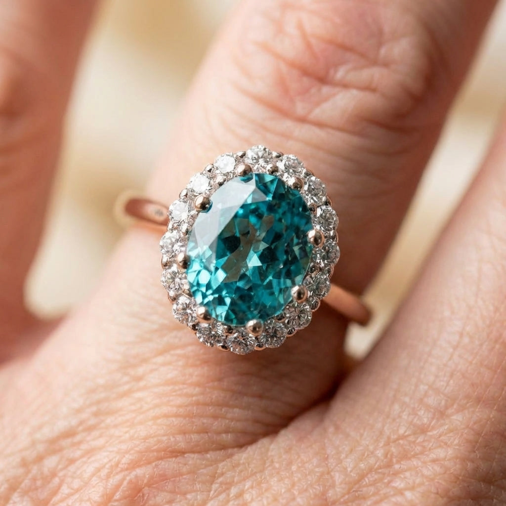 Topaz Crystal Ring
