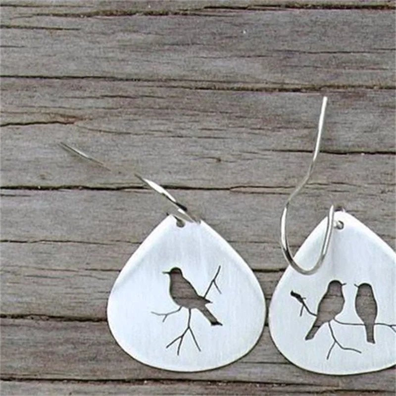 Minimalist Bird Earrings