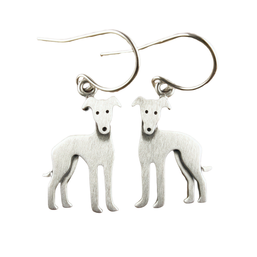 Elegant Gallop Silver Earrings