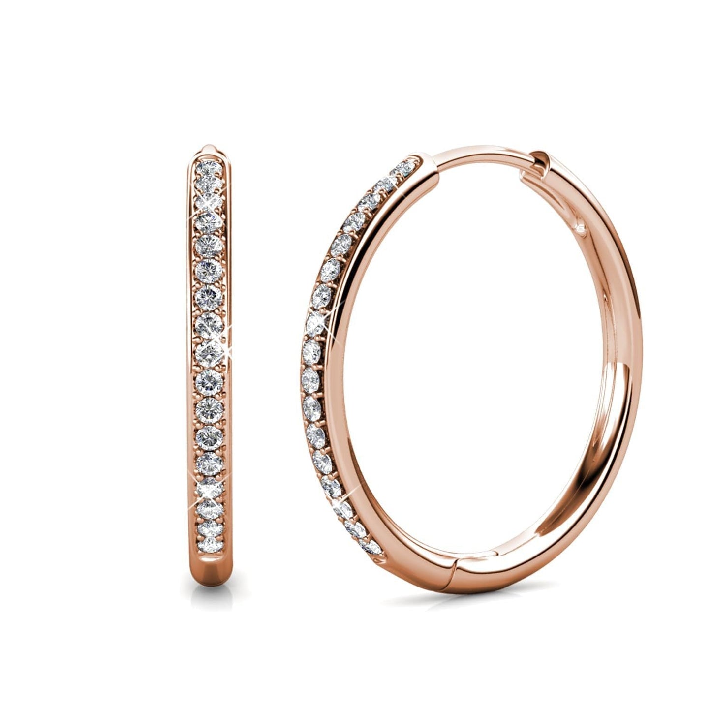 Sorel Gold Pave Earrings