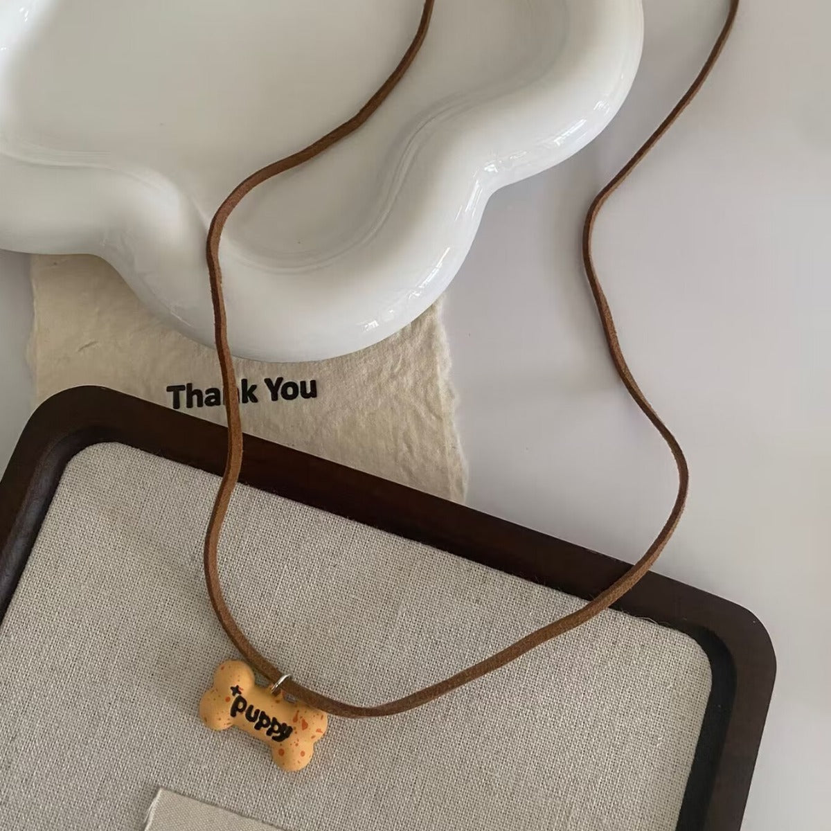 Puppy Bone Necklace