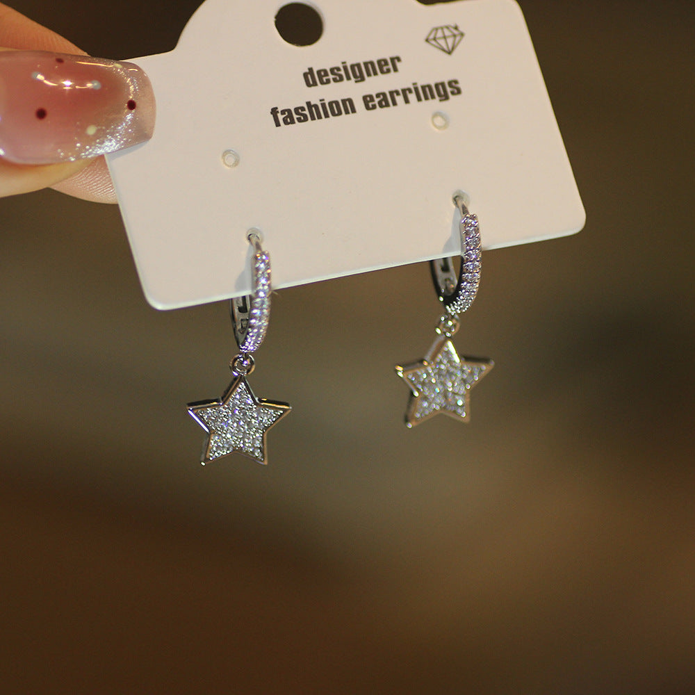 Sparkly Star Earrings