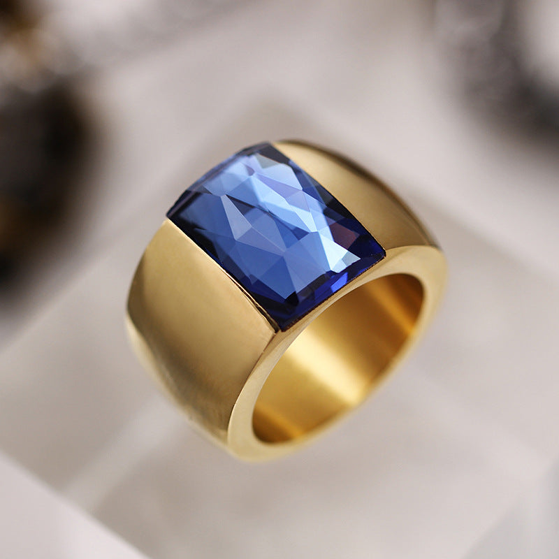 Statement Sapphire Ring