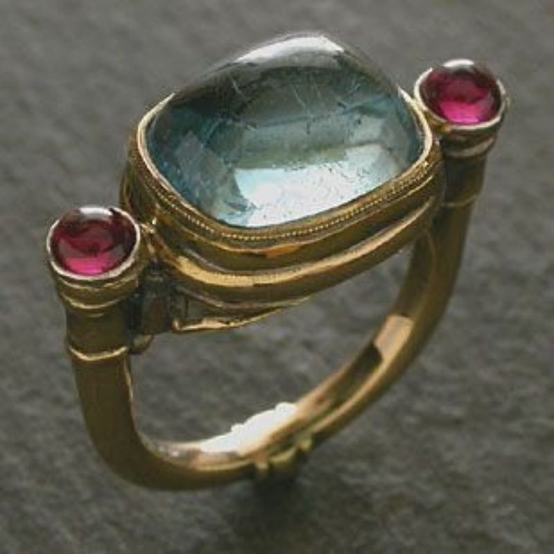 Vintage Aquamarine Ring