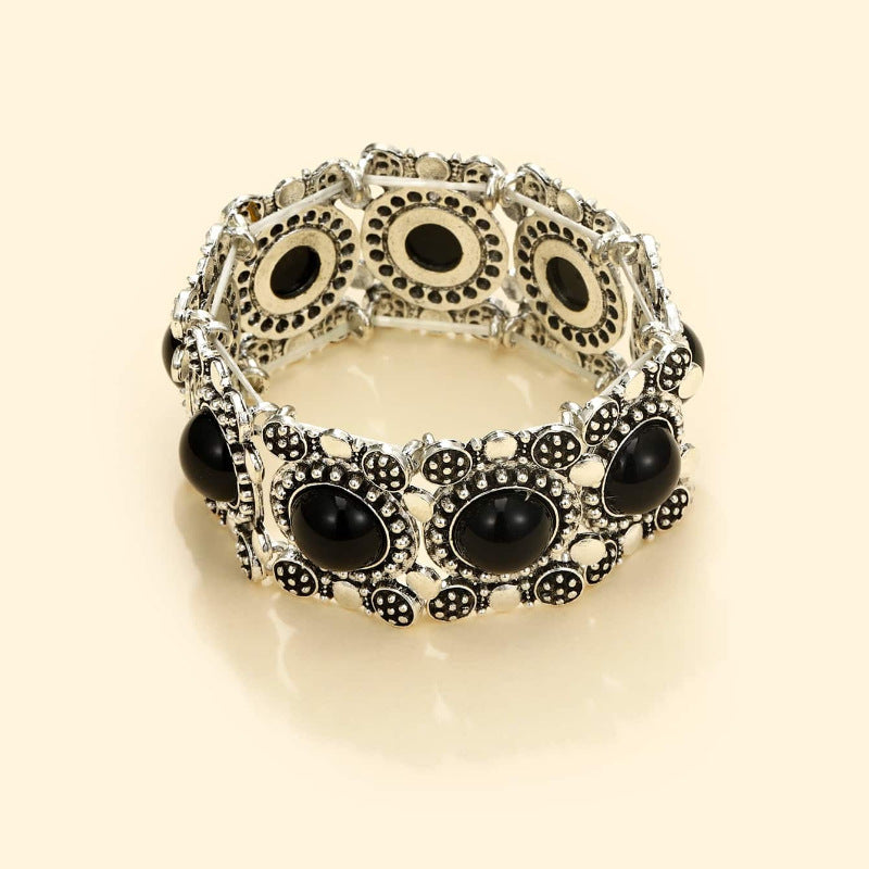Vintage Black Onyx Bracelet