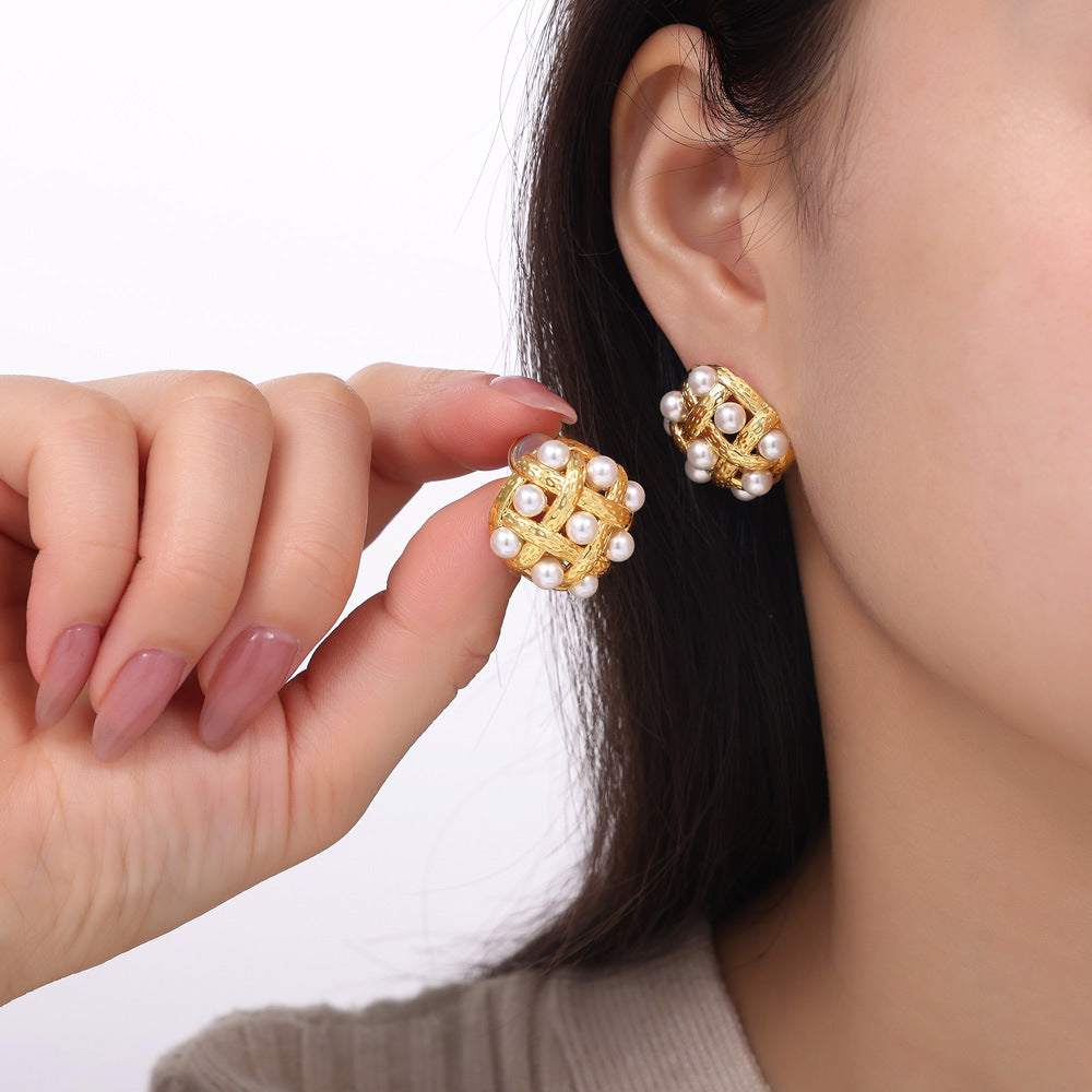 Vintage Pearl Earrings