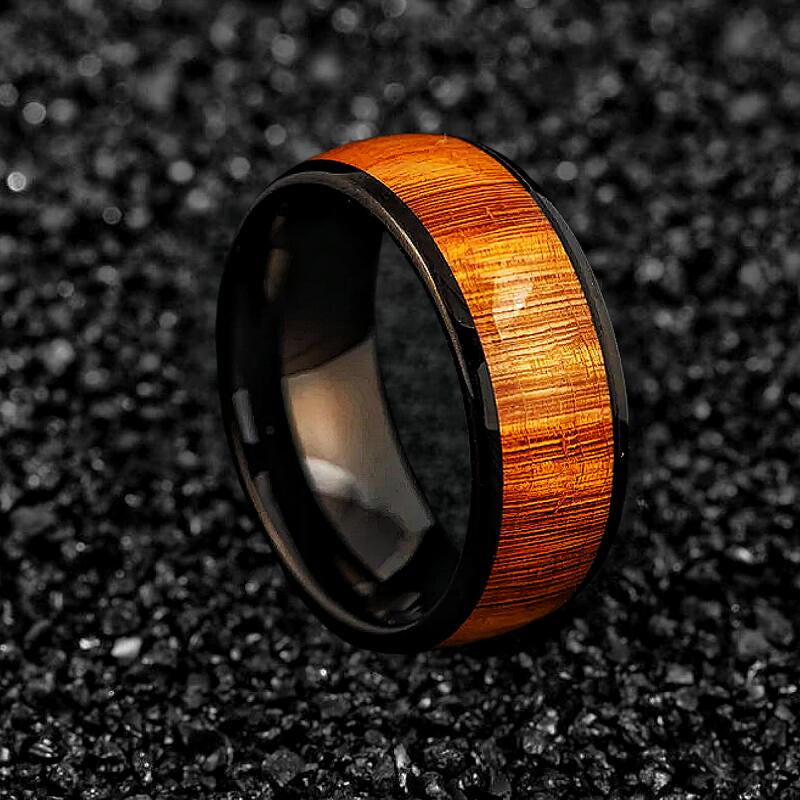 Wood Inlay Ring