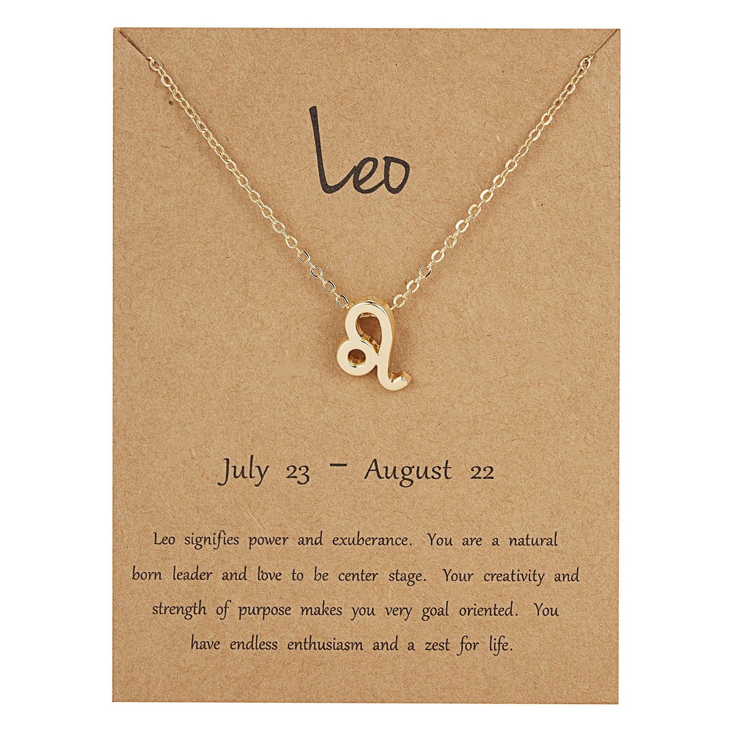 Zodiac Leo Necklace