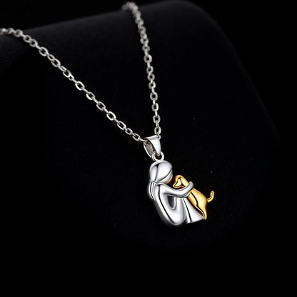 Hug Pendant Necklace With Bonus Earrings ��� Offer