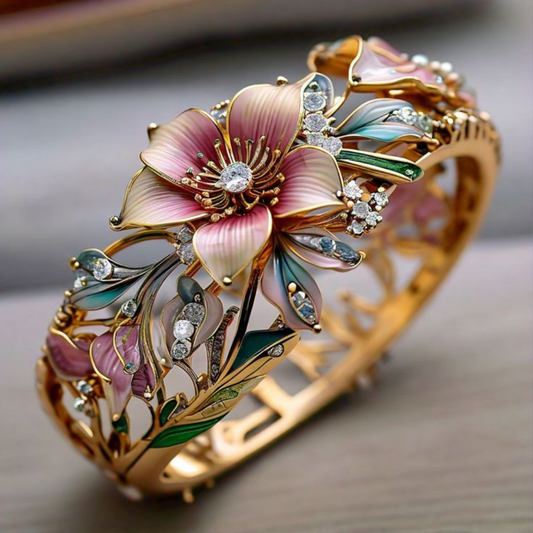 Enchanted Lily Garden Ring