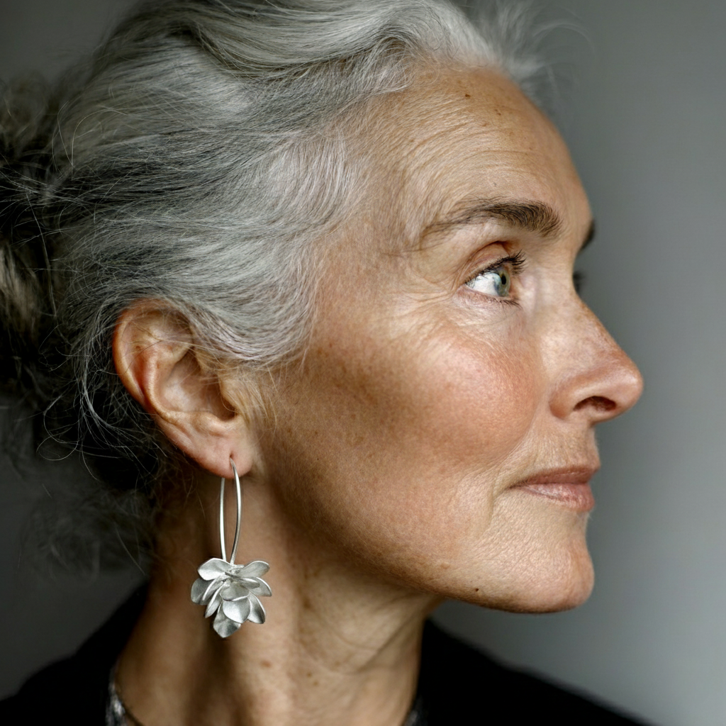 Czarujący Srebrny Kolczyk na każdą okazję