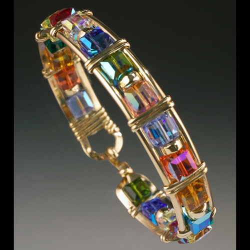 Aurora Crystal Tennis Bracelet
