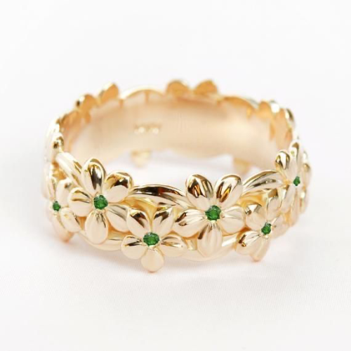 Golden Daisy Garden Ring
