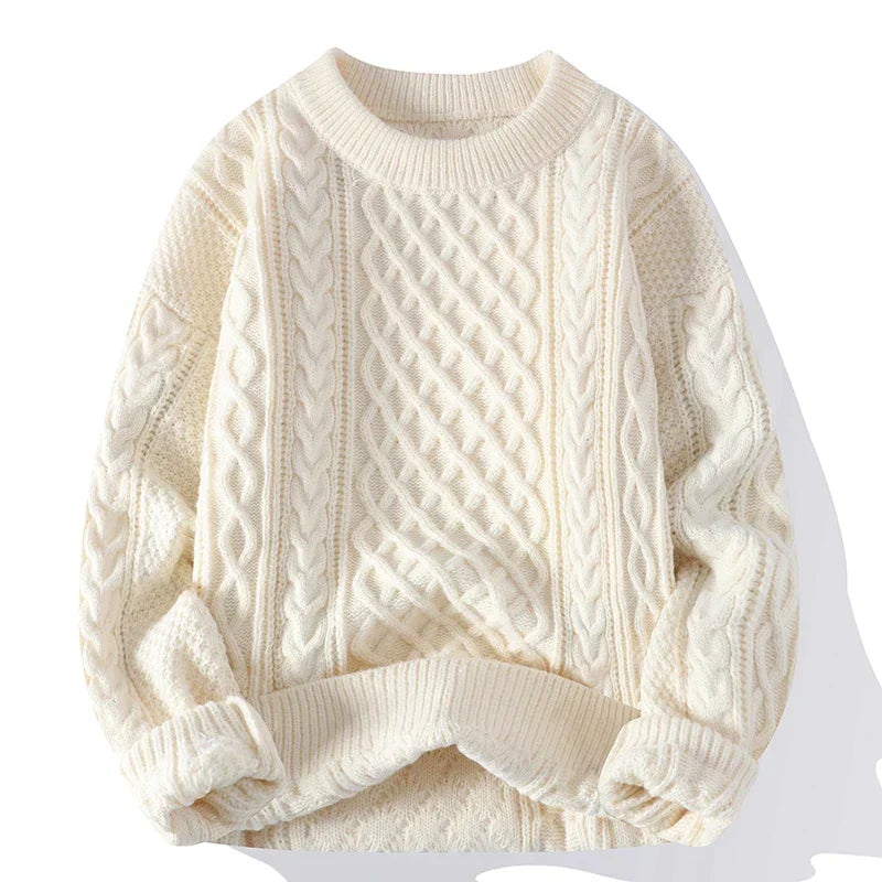 Klasyczny vintage Sweter