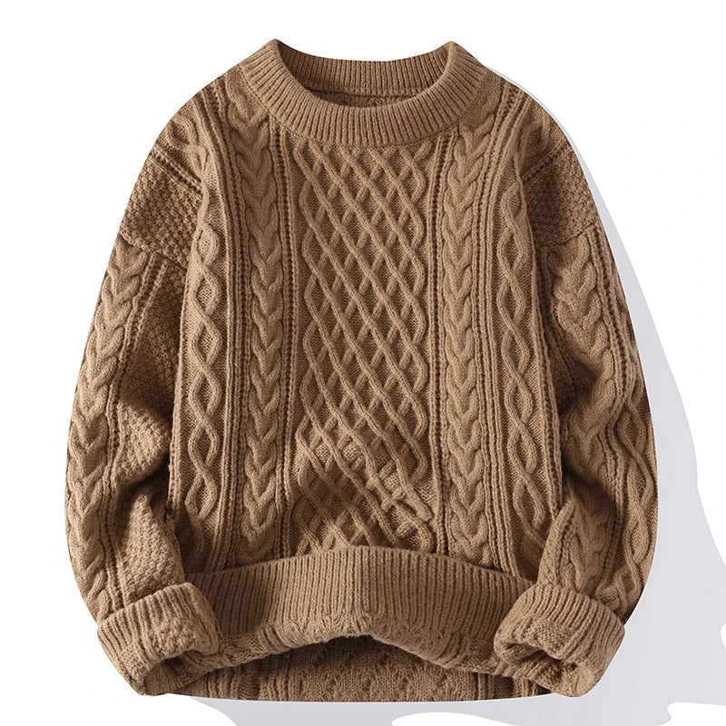 Klasyczny vintage Sweter