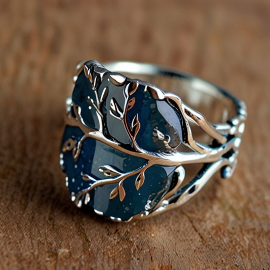 Twilight Vine Double Stone Ring