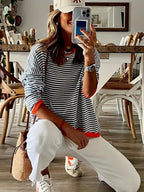 Klasycznie zaprojektowany Sweter