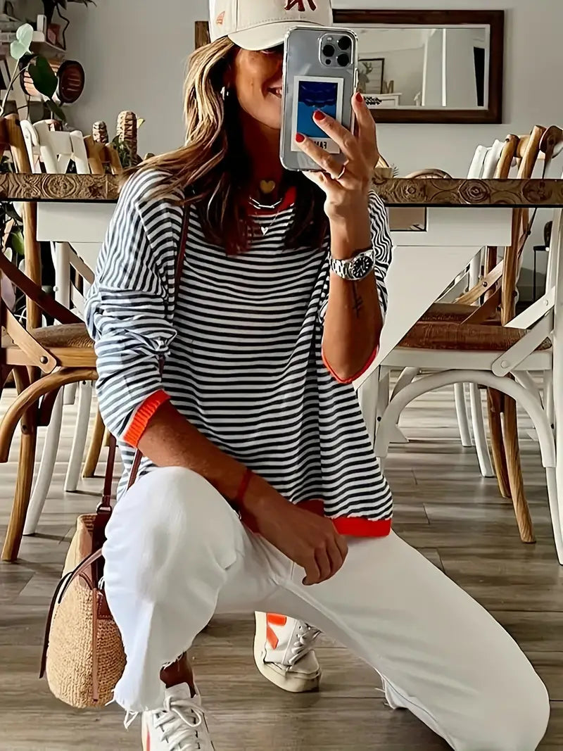 Klasycznie zaprojektowany Sweter