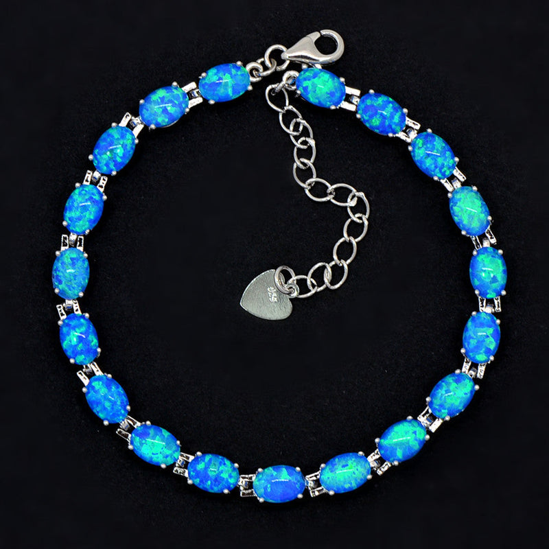 Blue Opal Bracelet