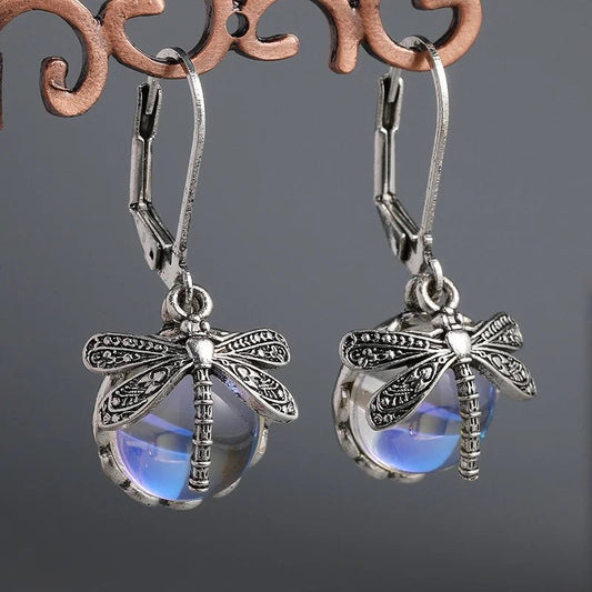 Bohemian Dragonfly Earrings
