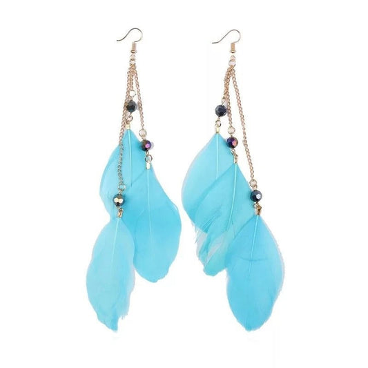 Bohemian Feather Earrings