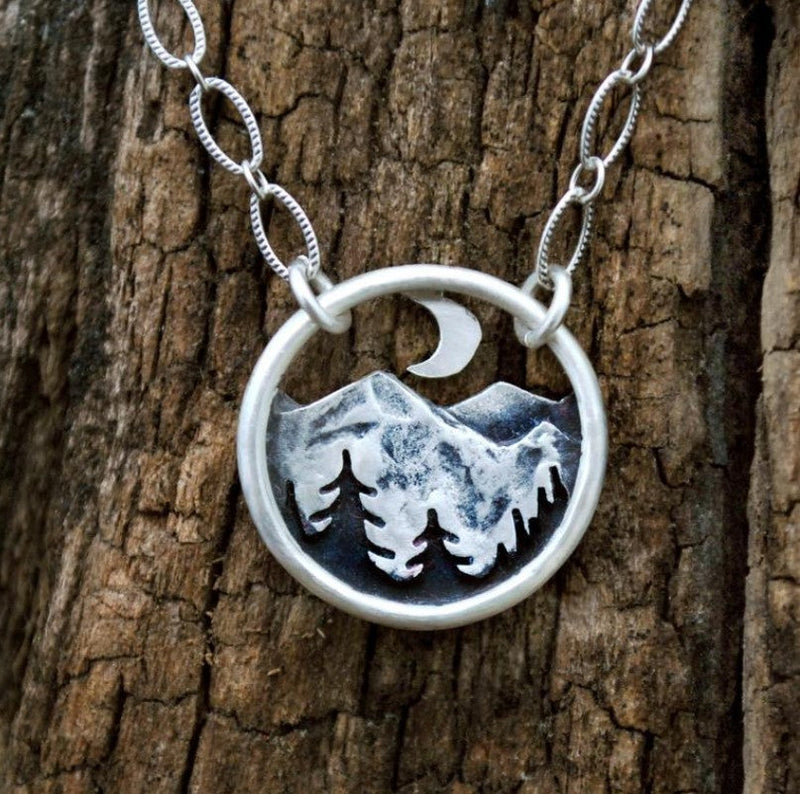 Bohemian Mountain Necklace