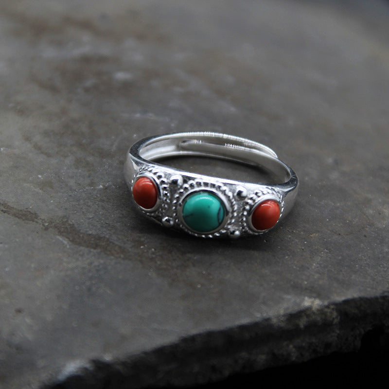 Bohemian Turquoise Ring