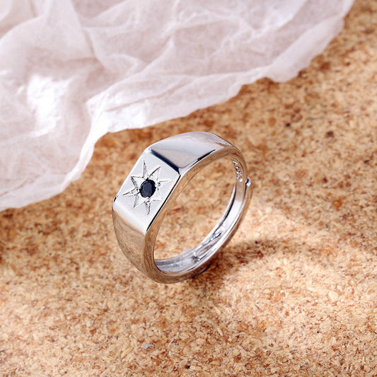 Celestial Black Onyx Ring
