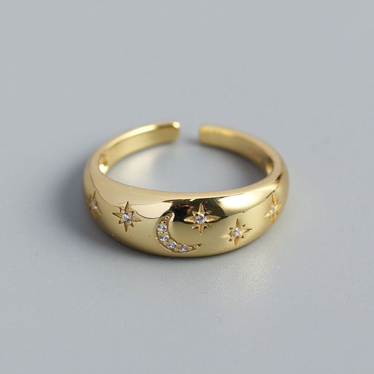 Celestial Gold Ring