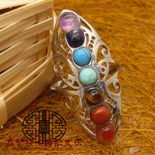Chakra Gemstone Ring