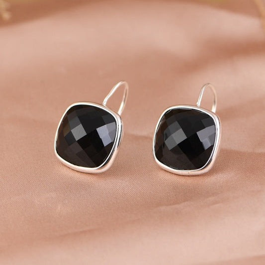 Classic Black Onyx Earrings