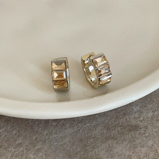 Classic Champagne Earrings